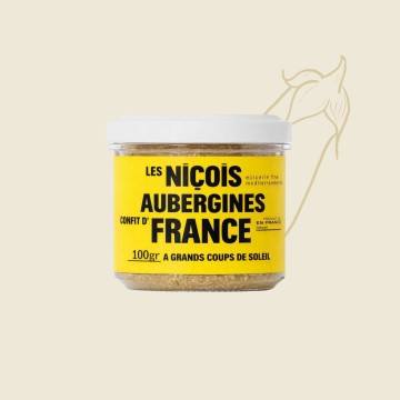 Confit d'aubergines Les Niçois 100g
